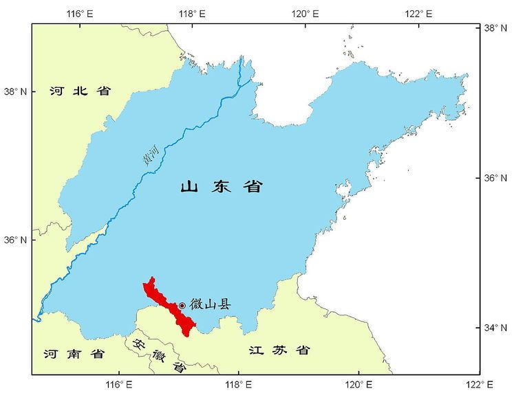 Weishan County, Shandong