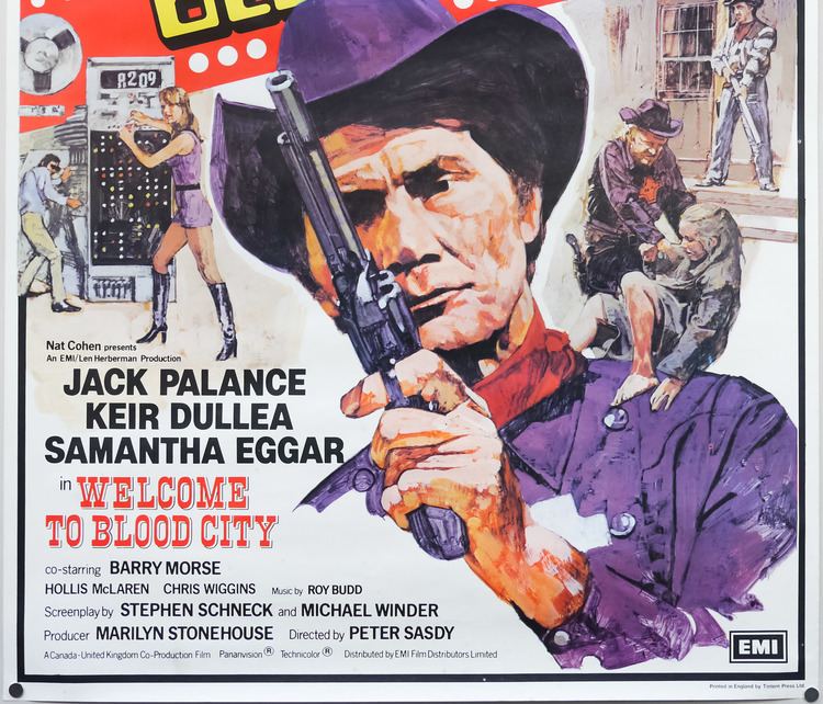 Welcome to Blood City Welcome to Blood City one sheet UK