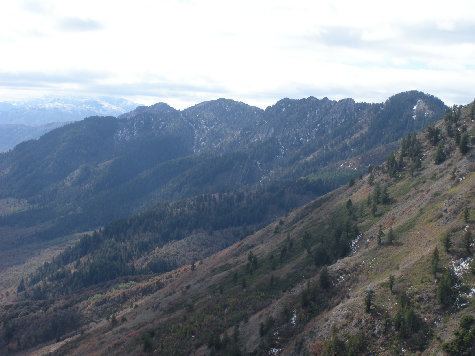 Wellsville Mountains Box Elder Peak Wellsville Mountains