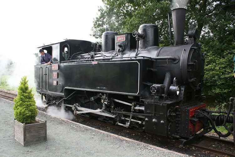 Welshpool and Llanfair Light Railway steam locomotive number 19