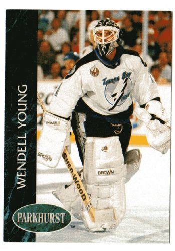 Wendell Young TAMPA BAY LIGHTNING Wendell Young 170 Parkhurst 1993 NHL