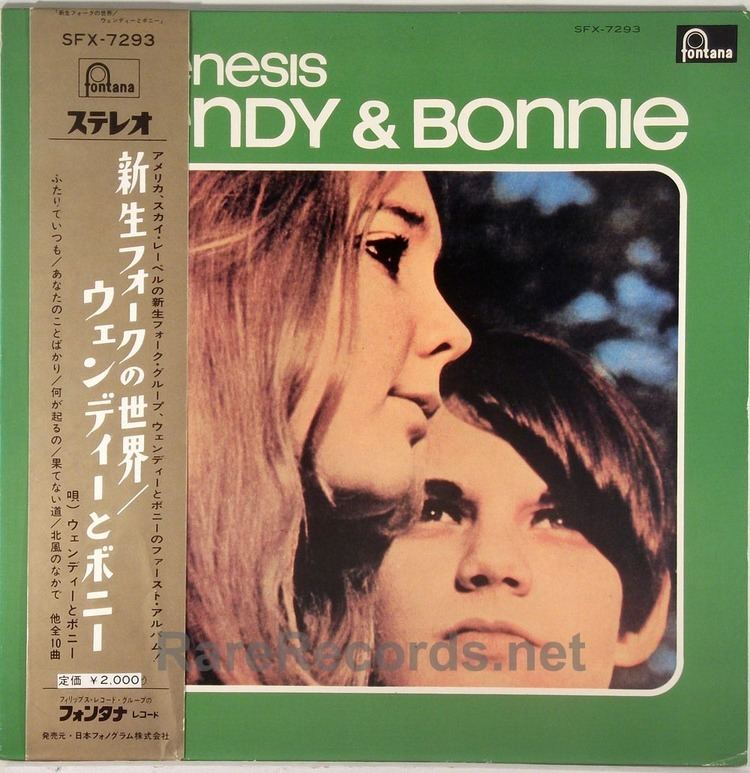 Wendy and Bonnie Wendy Bonnie Genesis rare 1969 Japan LP with obi
