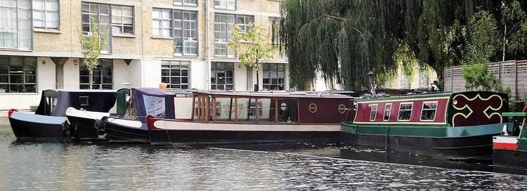 Wenlock Basin Houseboats London Private Residential Houseboat Mooring in London
