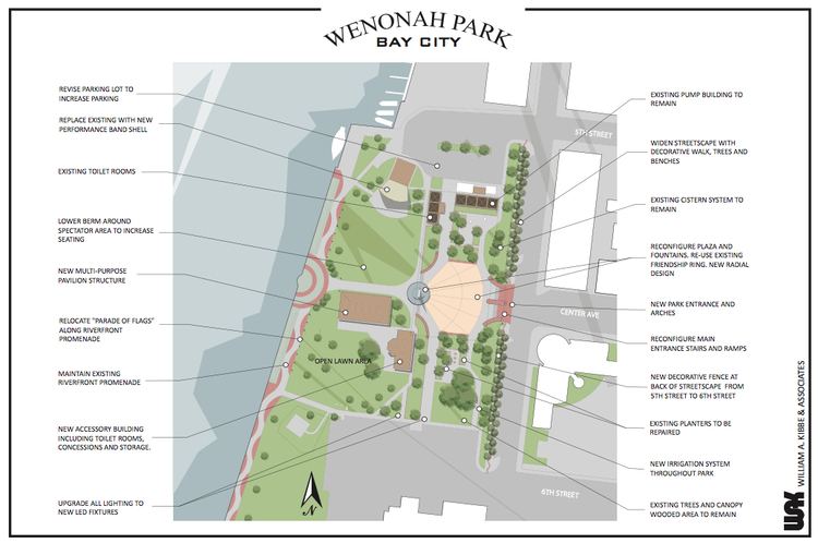 Wenonah Park Wenonah Park pavilion now in new location heads to Planning