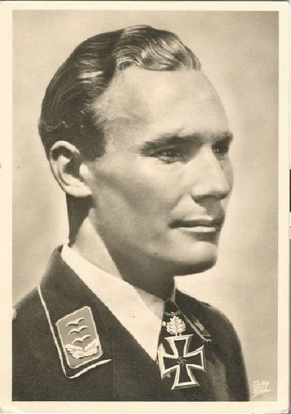 Werner Baumbach WERNER BAUMBACH RKT LUFTWAFFE POST CARD