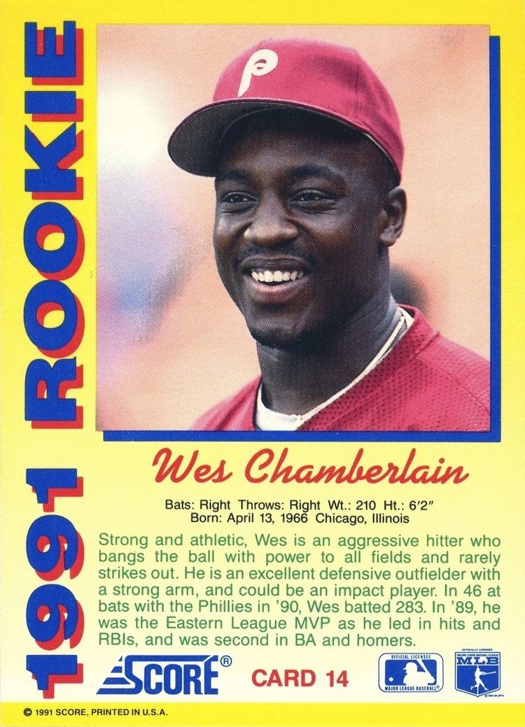 Wes Chamberlain Wes Chamberlain 14000 Phillies