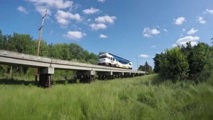 WES Commuter Rail WES commuter rail in Tualatin 4k YouTube