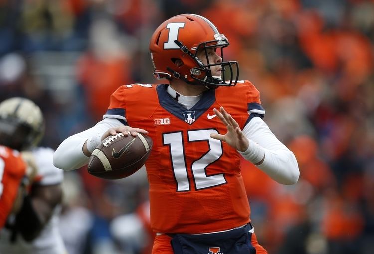 Wes Lunt Illinois Quarterback Lunt Out With Broken Leg News Local