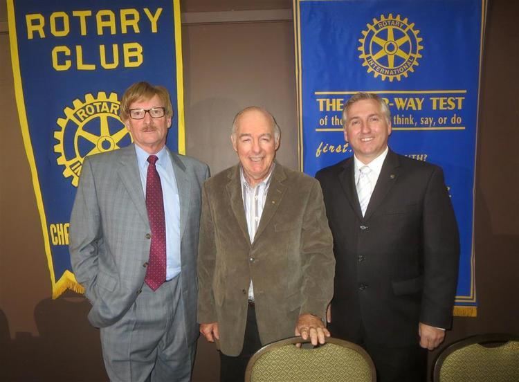 Wes MacAleer Our Own Wes MacAleer Addresses our Club Rotary club of Charlottetown