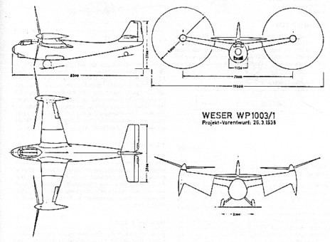 Weserflug P.1003 Weserflug WP 1003