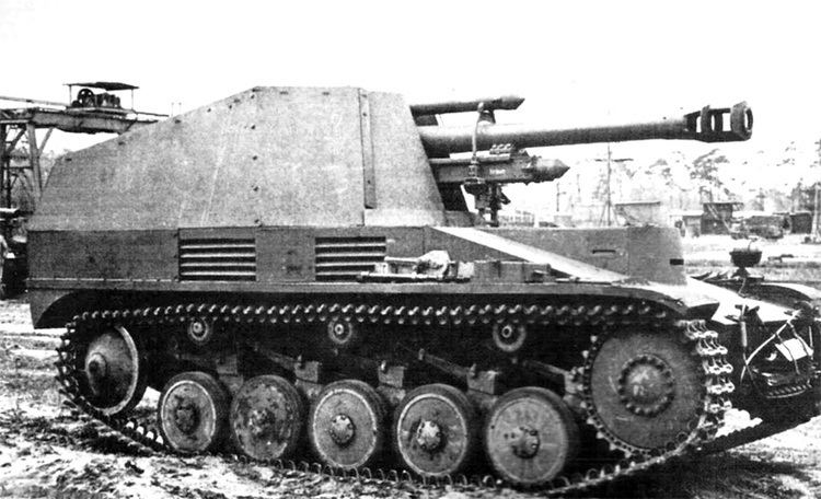 Wespe SdKfz 124 Wespe SelfPropelled Artillery SPA