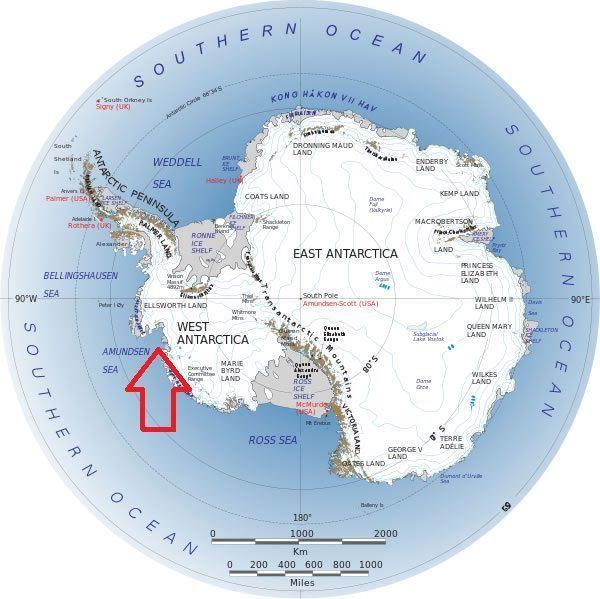 West Antarctic Ice Sheet NASA West Antarctic Ice Sheet Findings Glacier Loss Appears