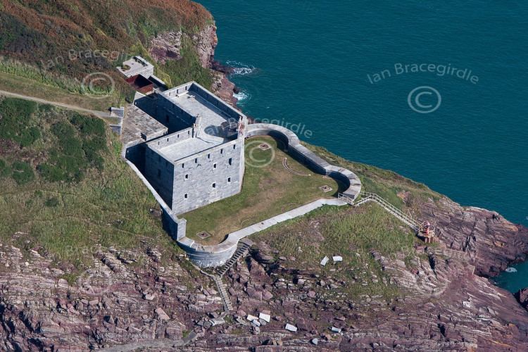 West Blockhouse Fort South Wales aerialphotos