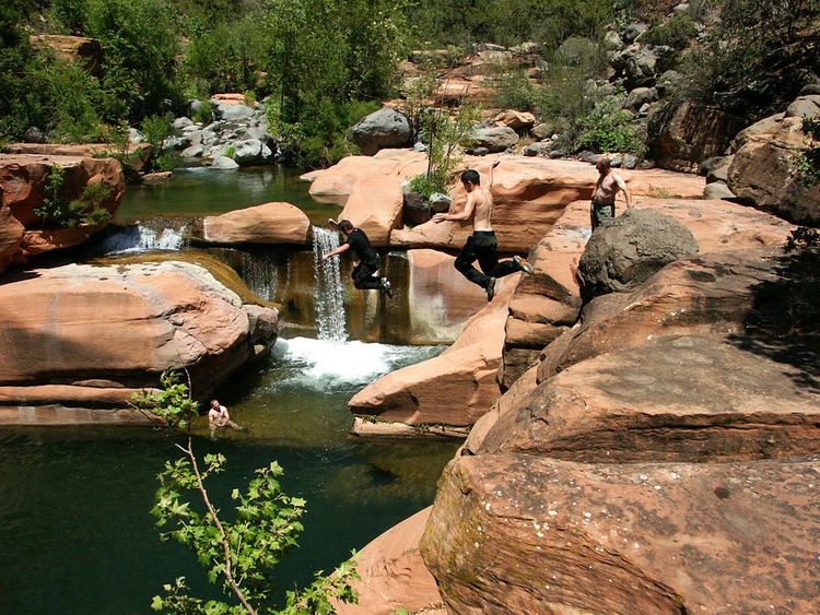 West Clear Creek Wilderness Willow Valley West Clear Creek Hiking Arizona HikeArizonaCOM