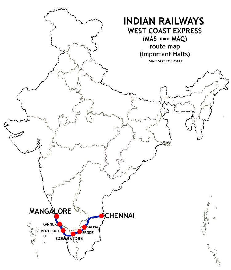West coast express (India)