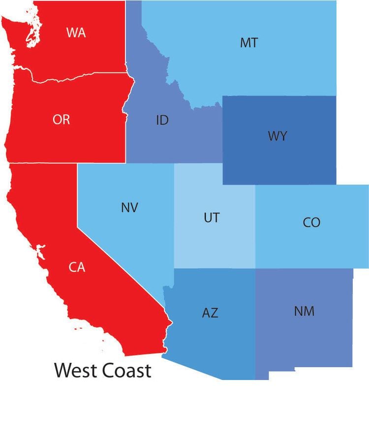 West Coast of the United States West Coast Real Estate Jobs Real Estate Job Site