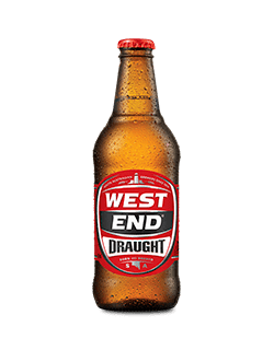 West End Draught Beer Lion