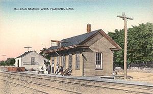 West Falmouth Railroad Station httpsuploadwikimediaorgwikipediacommonsthu