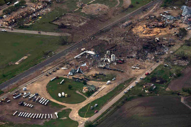 West Fertilizer Company explosion Map of fertilizer facility explosion in West Texas The Washington