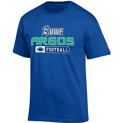 West Florida Argonauts University of West Florida Argonauts Football TShirt University