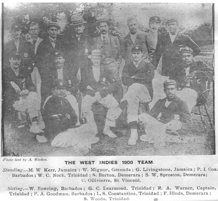 West Indian cricket team in England in 1900