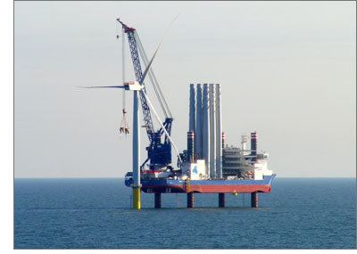 West of Duddon Sands Wind Farm West Of Duddon Sands Offshore Wind Farm Installs First Turbine