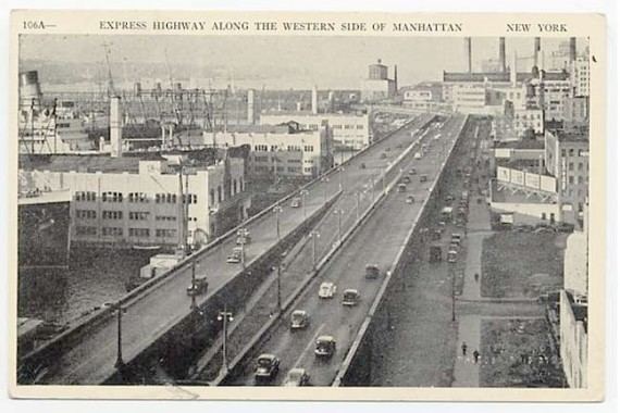 West Side Elevated Highway MILLER39S CROSSING THE WEST SIDE ELEVATED HIGHWAY Forgotten New York