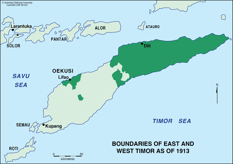 West Timor East and West Timor 1913 CartoGIS Maps Online ANU