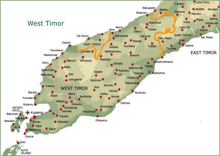 West Timor West Timor pictures maps and information