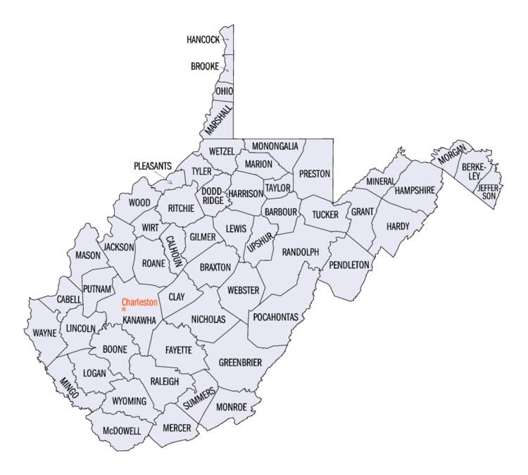 West Virginia statistical areas