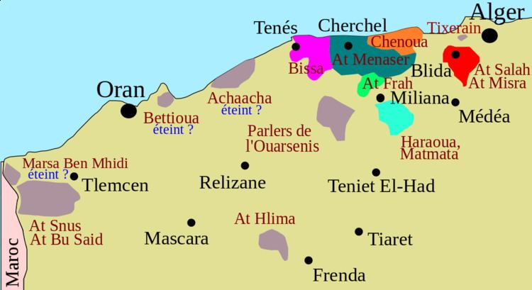 Western Algerian Zenatic dialects