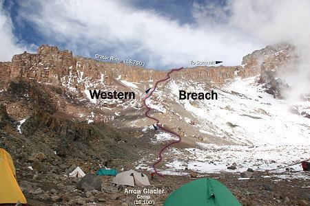 Western Breach Kilimanjaro and East Africa Umbwe and Western Breach Climbing