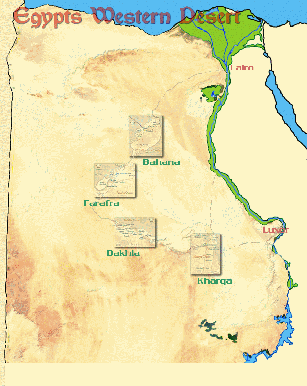 Western Desert (Egypt) Western Desert Map Egypt Map Western Desert Egypt Map
