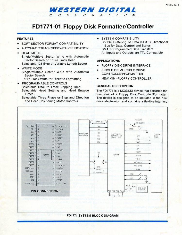 Western Digital FD1771