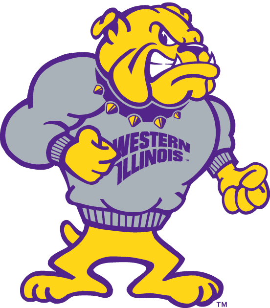 Western Illinois Leathernecks Western Illinois Leathernecks Mascot Logo NCAA Division I uz