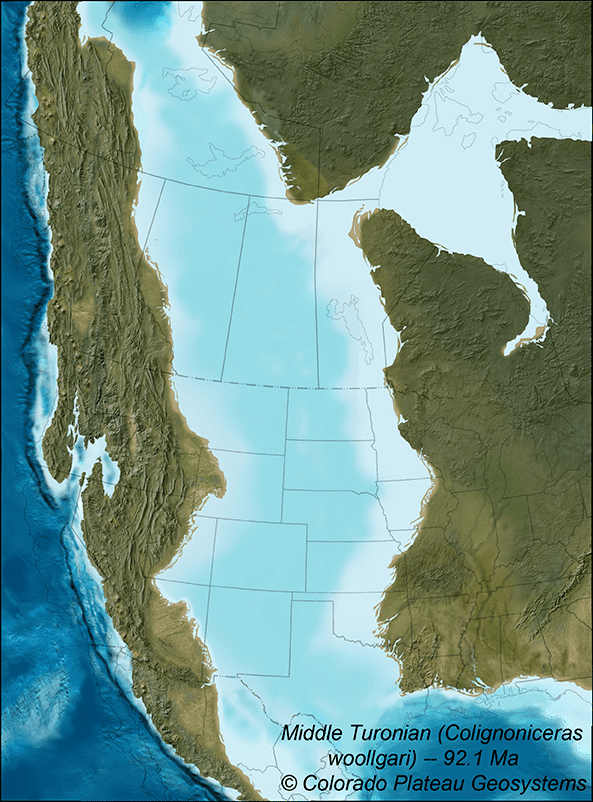 Western Interior Seaway Western Interior Seaway Thumbnails Deep Time Maps