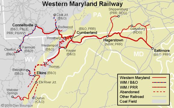 Western Maryland WM Western Maryland Appalachian Railroad Modeling