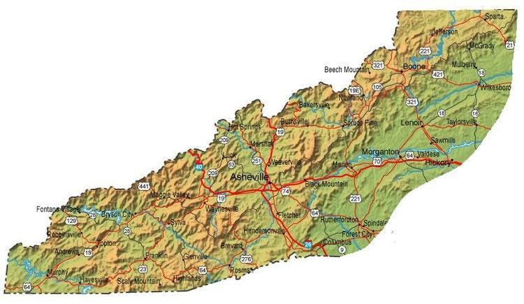 Western North Carolina Western North Carolina cities and towns