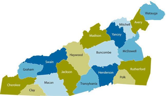 Western North Carolina The counties of Western North Carolina Carolina Public Press