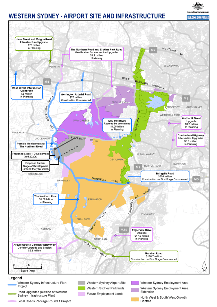 Western Sydney Airport Western Sydney Infrastructure Plan