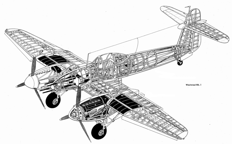 Westland Whirlwind (fighter) Westland Whirlwind fighter fuel increase options in The Air Forces