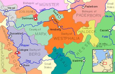Westphalia Duchy of Westphalia Wikipedia