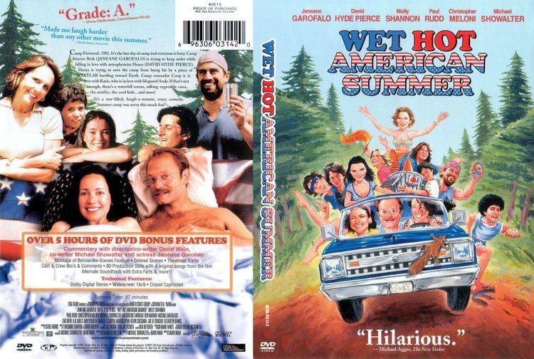 Wet Hot American Summer movie scenes Wet Hot American Summer scan RT