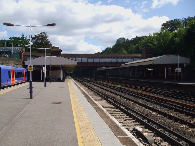 Weybridge railway station