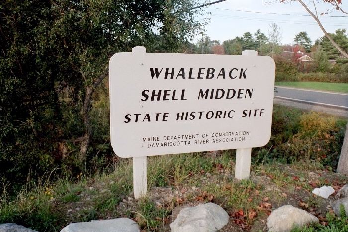 Whaleback Shell Midden Shell Middens Maine An Encyclopedia
