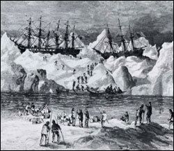 Whaling Disaster of 1871 Whaling Fleet