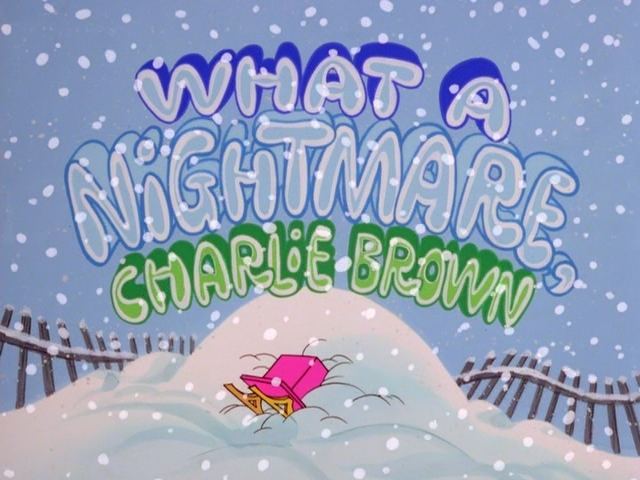 What a Nightmare, Charlie Brown! What a Nightmare Charlie Brown 1978 Video Dailymotion
