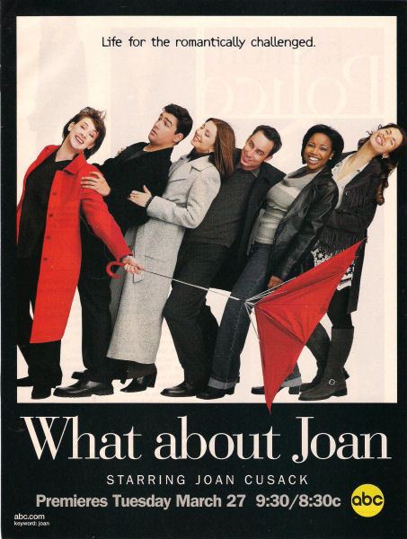 What About Joan? WHAT ABOUT JOAN TV Series Ad JOAN CUSACK Natures Joy NY