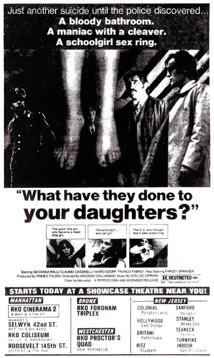What Have They Done to Your Daughters? TEMPLE OF SCHLOCK Movie Ad of the Week WHAT HAVE THEY DONE TO YOUR