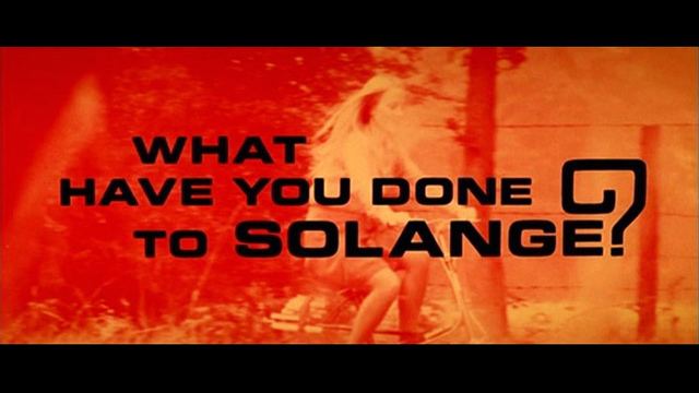 What Have You Done to Solange? movie scenes GA Not that I m saying you should sympathise with him The man s a cast iron shitbox 